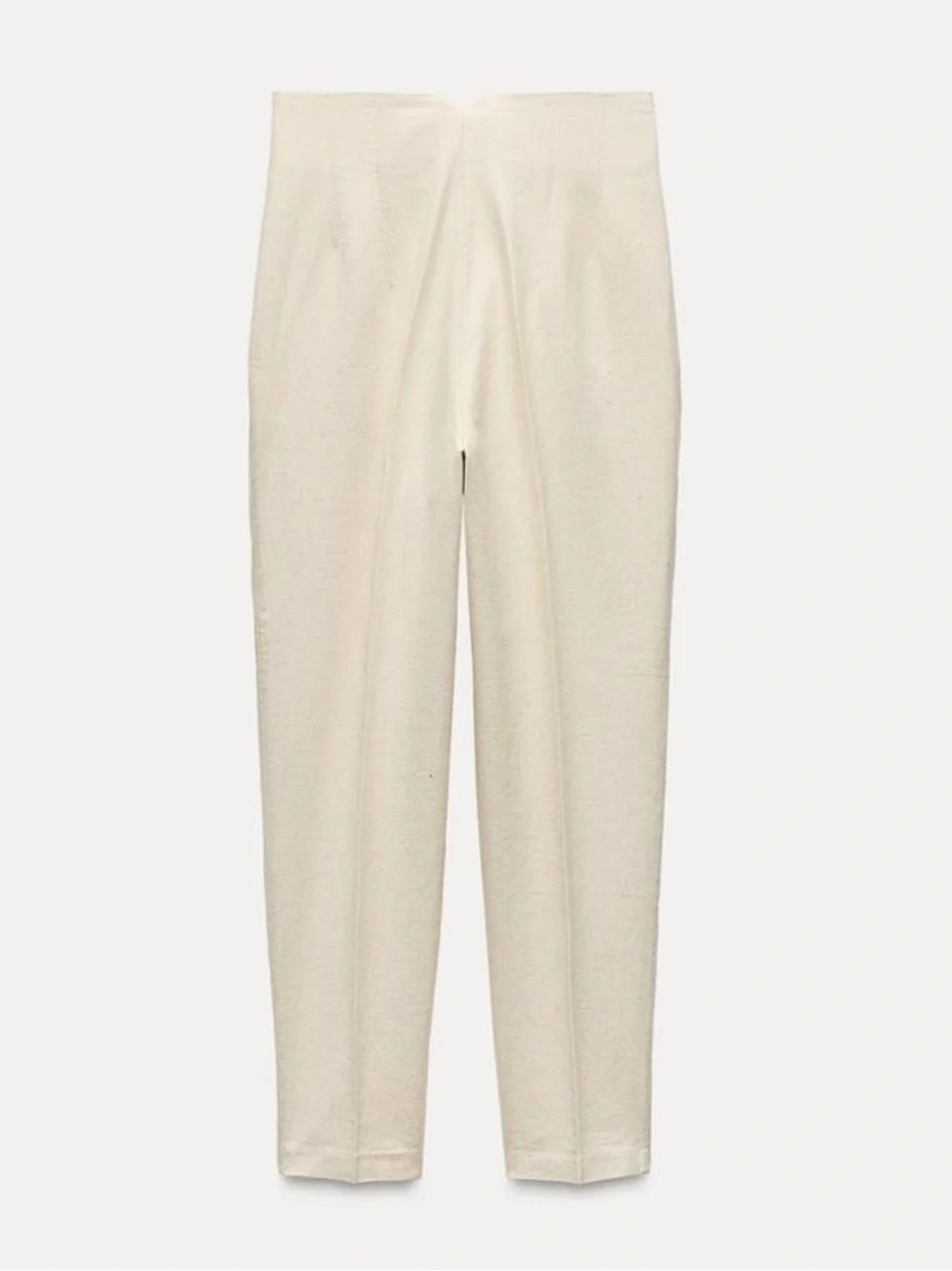 NEW ZARA RUSTIC HIGH-WAIST TROUSERS SIZE M  🚨NO DISCOUNT